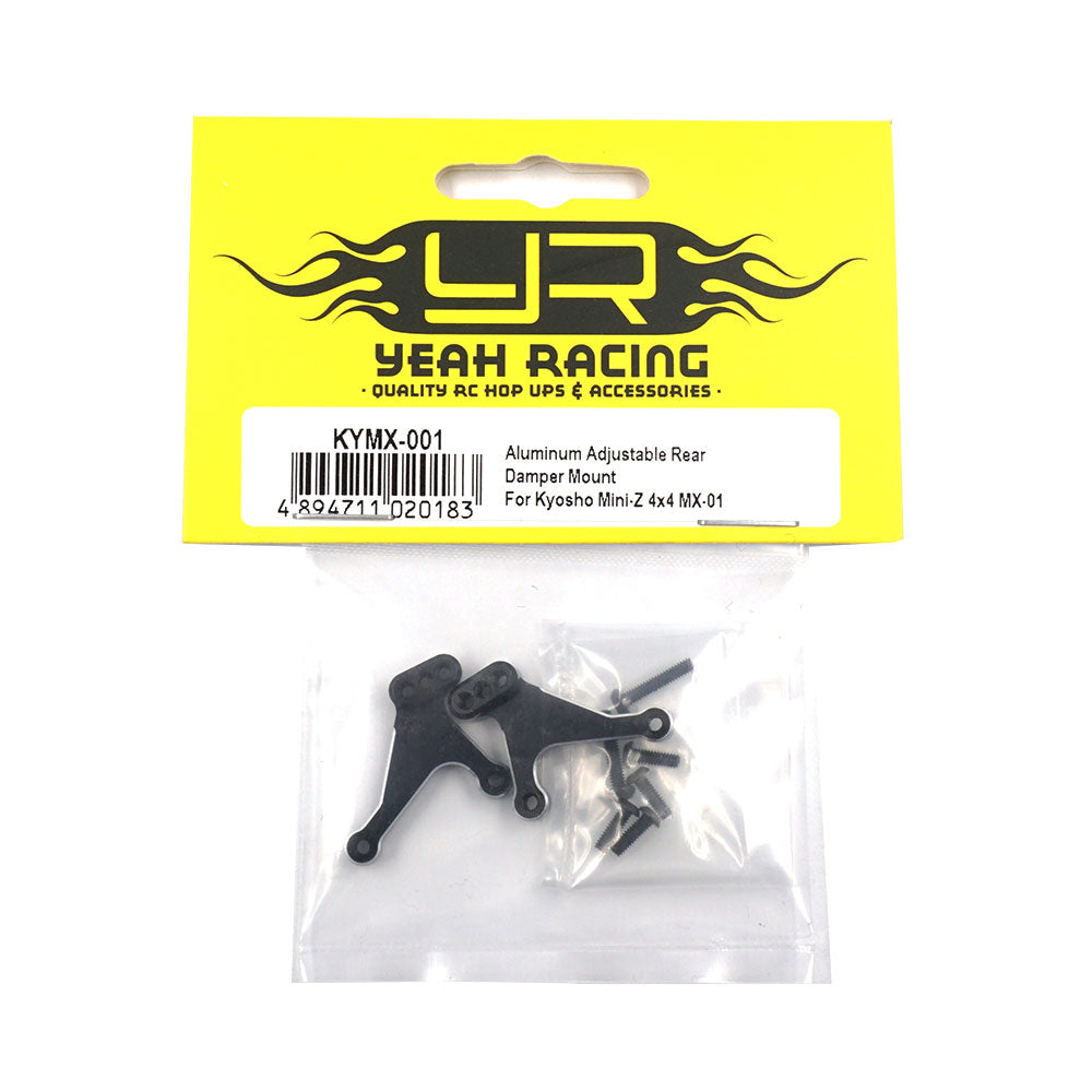 Yeah Racing - Aluminum Adjustable Rear Damper Mount - Kyosho Mini Z 4X4
