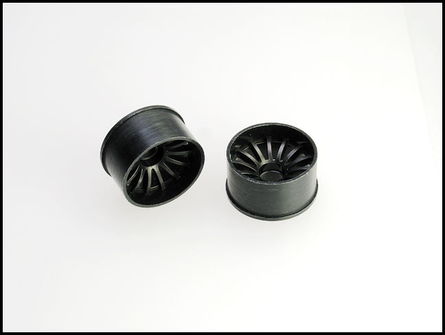 PN Racing Mini-Z 2WD Machine Cut 16 Spoke Rear Wheel R1 Black