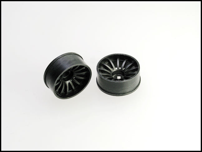 PN Racing Mini-Z 2WD Machine Cut 16 Spoke Front Wheel F2 Black