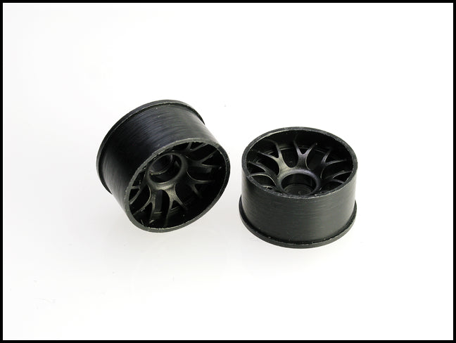 PN Racing Mini-Z 2WD Machine Cut BBS Rear Wheel R2 Black