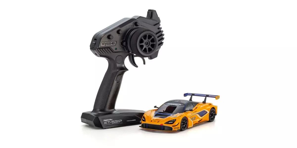 Kyosho - MINI-Z RWD MR-04 readyset McLaren 720S GT3 #03 Orange 32364OR