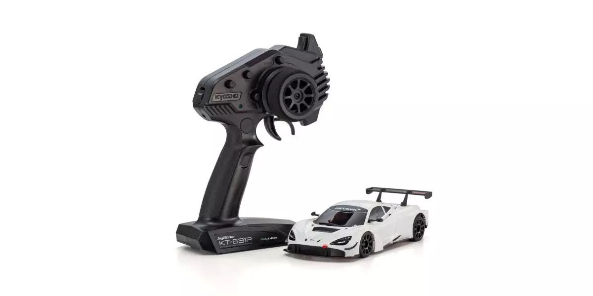 Kyosho - MINI-Z RWD MR-04 readyset McLaren 720S GT3 White 32364W