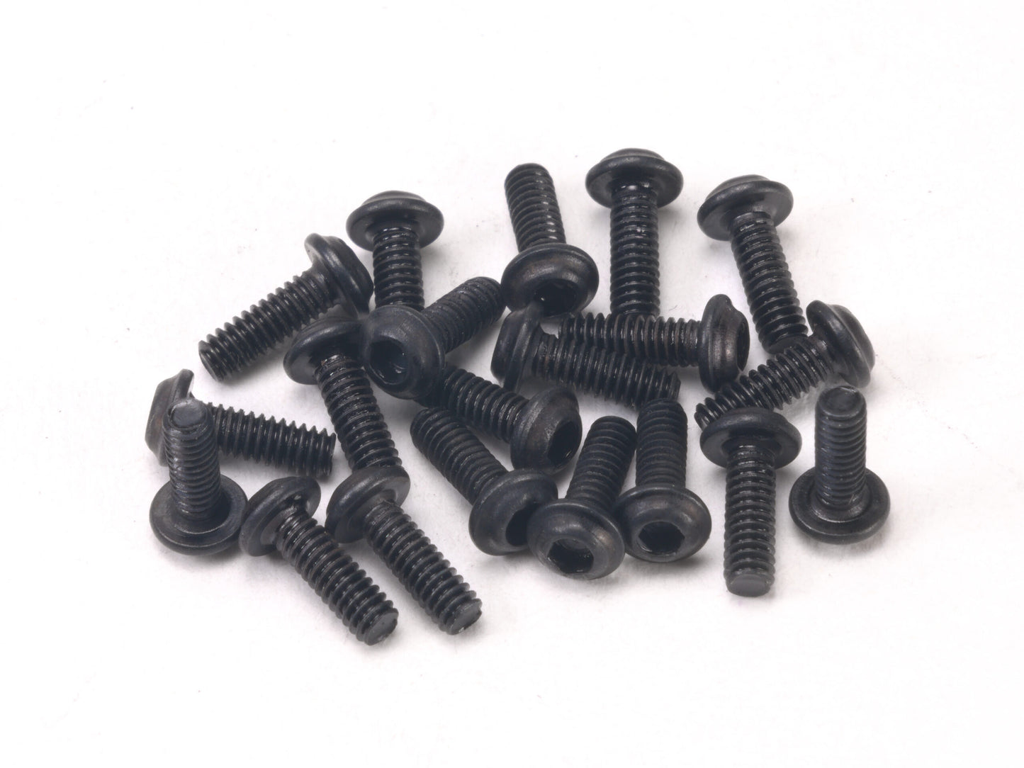 PN Racing M2x5 Hardened Carbon Steel UFO Head Hex Machine Screw (20pcs)