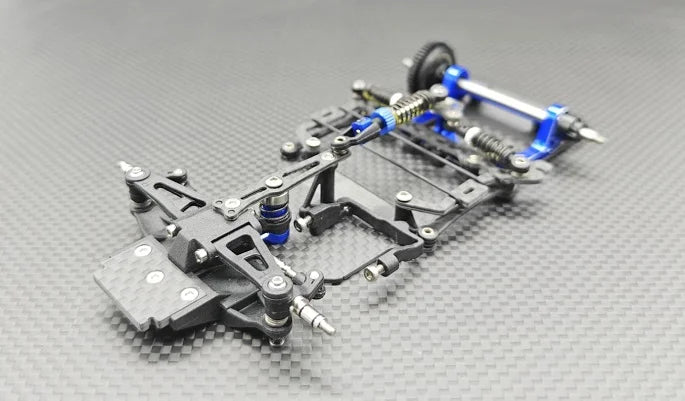 GL-GTR 1/27 RWD LMP2 Chassis (w/o Servo, ESC)
