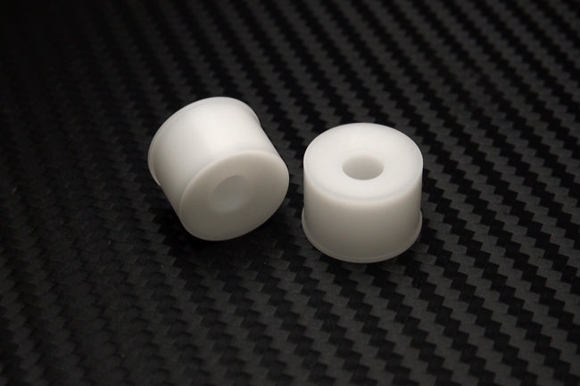 PN Racing Mini-Z 2WD Machine Cut Delrin 20mm Wheel Rear 3 (White)