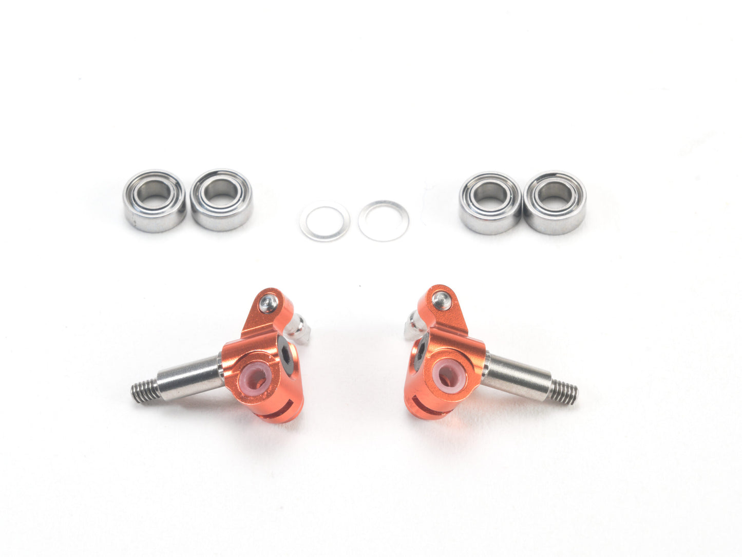 PN Racing Mini-Z MR03 Adjustable Axle Low Down Knuckle (Orange)