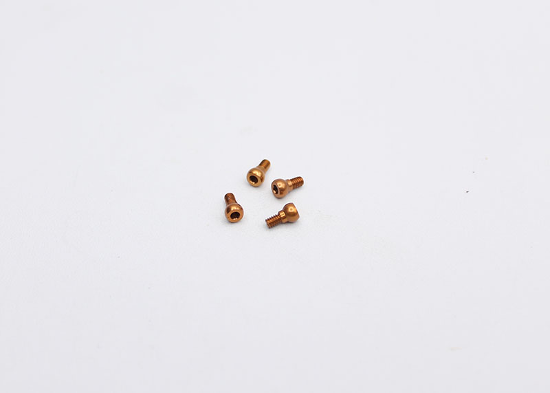 Reflex Racing - RX28 7075 T6 Hard Coated Aluminum 3.5 Ball Studs -4pcs
