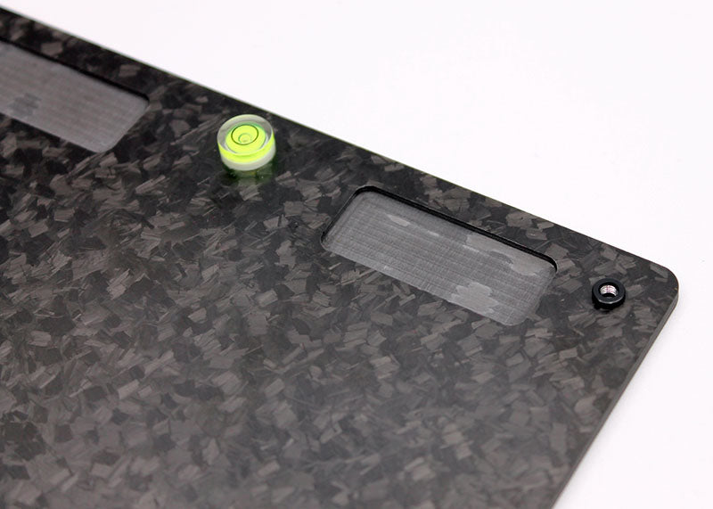 Reflex Racing - Forged Carbon Fiber Level Adjustment Set-up Board - Black