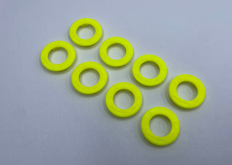 Reflex Racing - Speed Dish Side Wall Plate Set - 22.4, 22.6, 22.8, 23.0 - Yellow