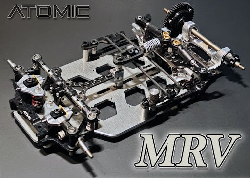Atomic MRV 1:28 V-Link RWD Chassis Kit (No Electronic)