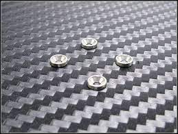 PN Racing Aluminum M2 Countersunk Washer Silver (4pcs)