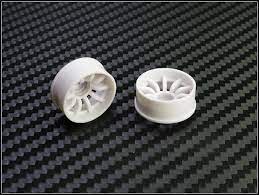 PN Racing Mini-Z 2WD Machine Cut 10 Spoke Front Wheel F3 White