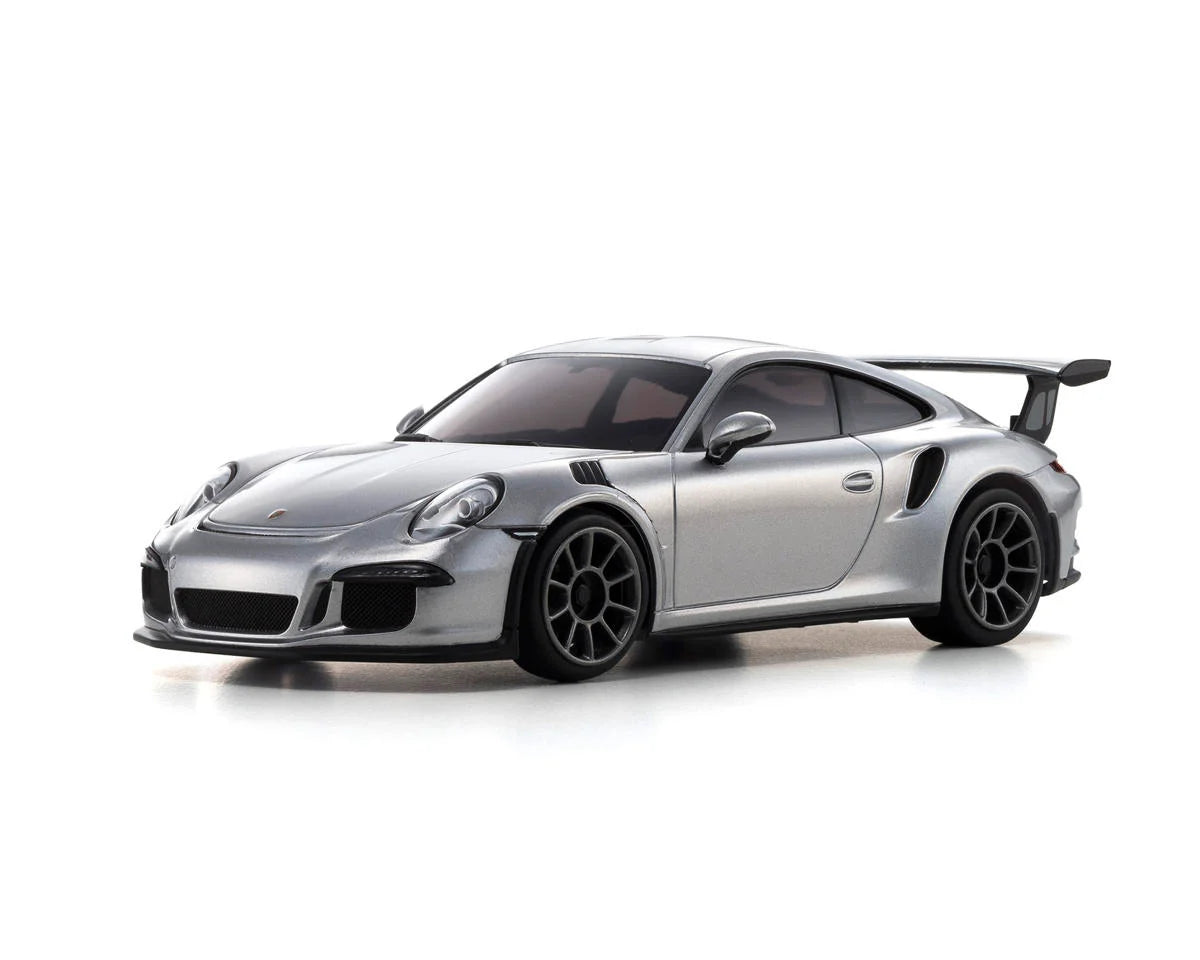 Kyosho MR-04 RWD Mini-Z ReadySet w/Porsche 911 GT Body (Silver) w/KT-531P 2.4GHz Radio