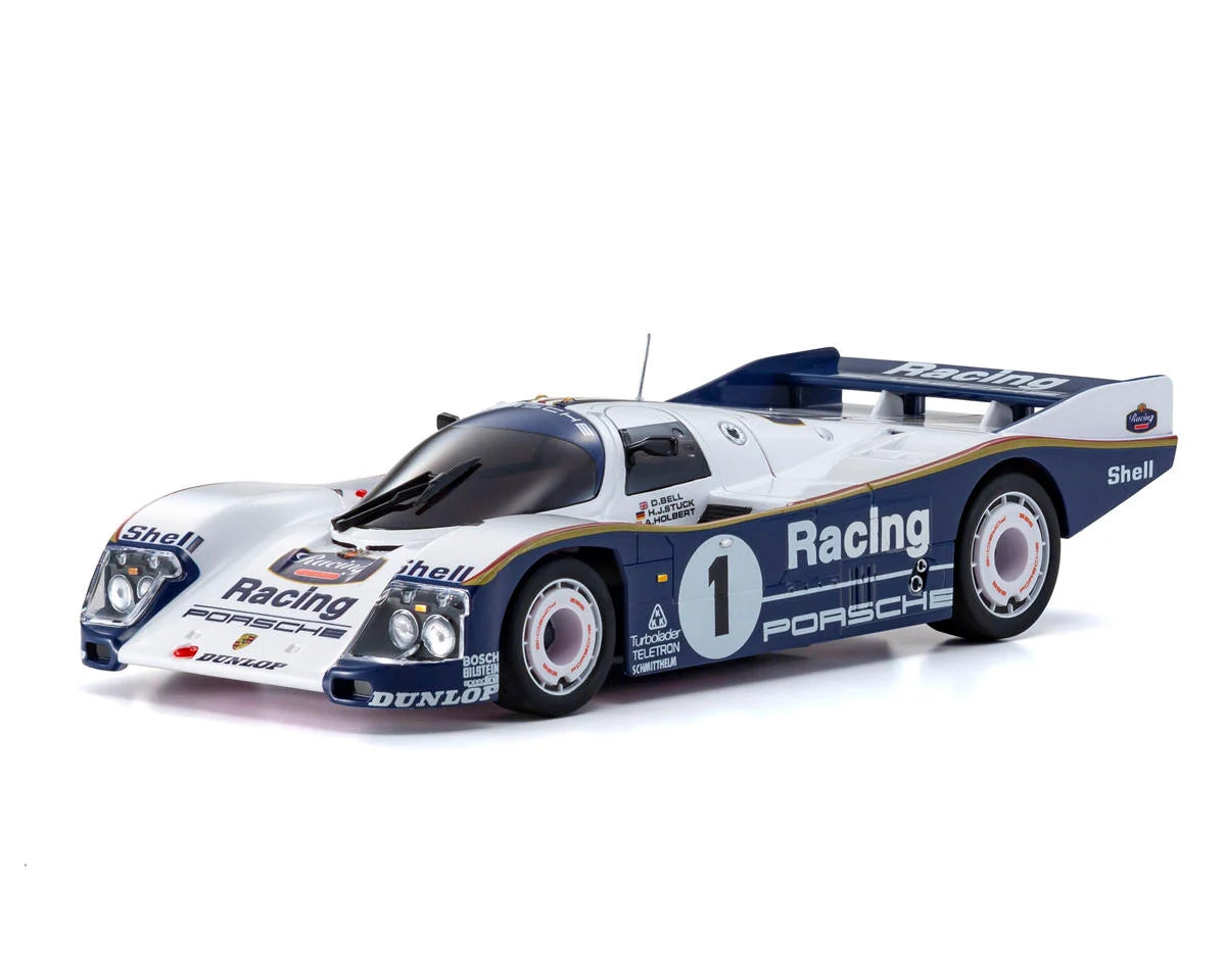 Kyosho MR-04 RWD Mini-Z ReadySet w/Porsche 962C Coupe Body (White/Blue) w/KT-531P 2.4GHz Radio