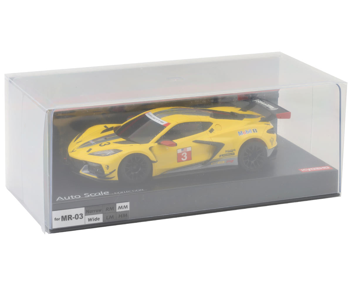 Kyosho Mini-Z MR-03 Chevrolet Corvette C8.R Pre-Painted Body (Yellow)