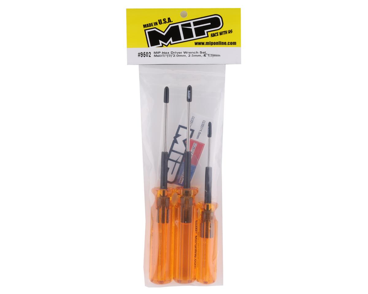 MIP Thorp Metric Hex Driver Wrench Set (3) (1.5, 2.0 & 2.5mm)