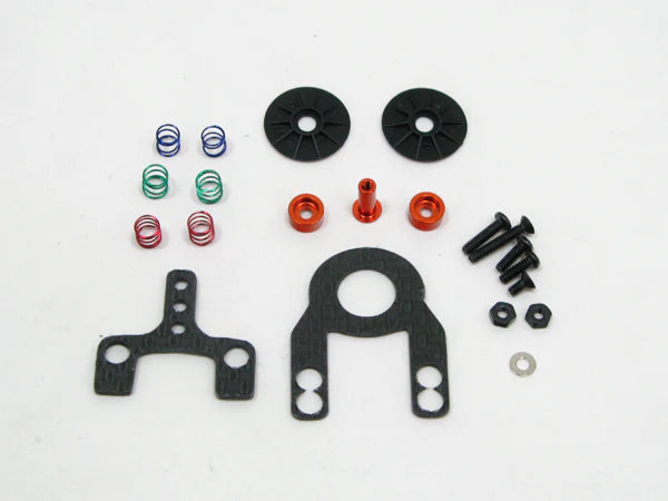 PN Racing Mini-Z MR02/03/04 Multi Length Graphite Disk Damper Set (Orange)