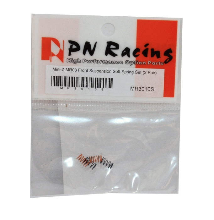 PN Racing Mini-Z MR03 Front Suspension Soft Spring Set (2 Pairs)