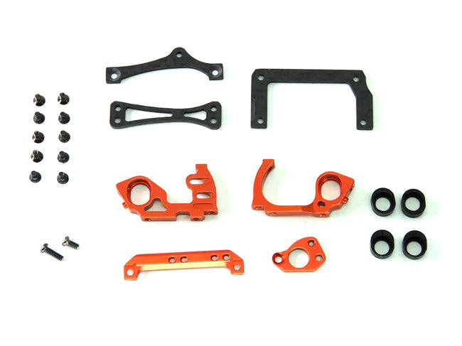 PN Racing Mini-Z V5 LCG 98mm Motor Mount (Orange)