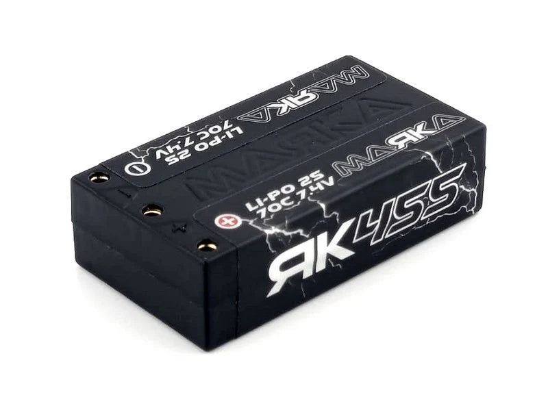 Marka Racing Lipo 2S 7.4V 455mAh 70C Hard-case Battery