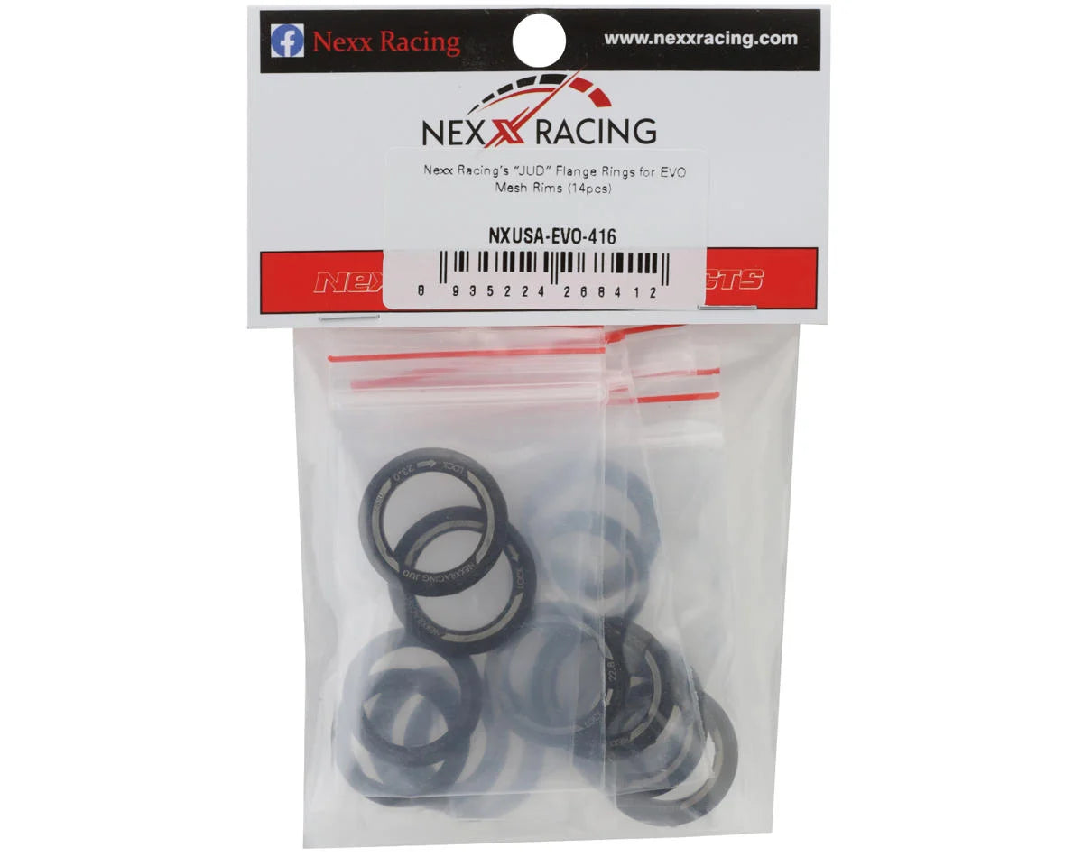 NEXX Racing Mini-Z “JUD” EVO Mesh Rims Threaded Side Walls (14)