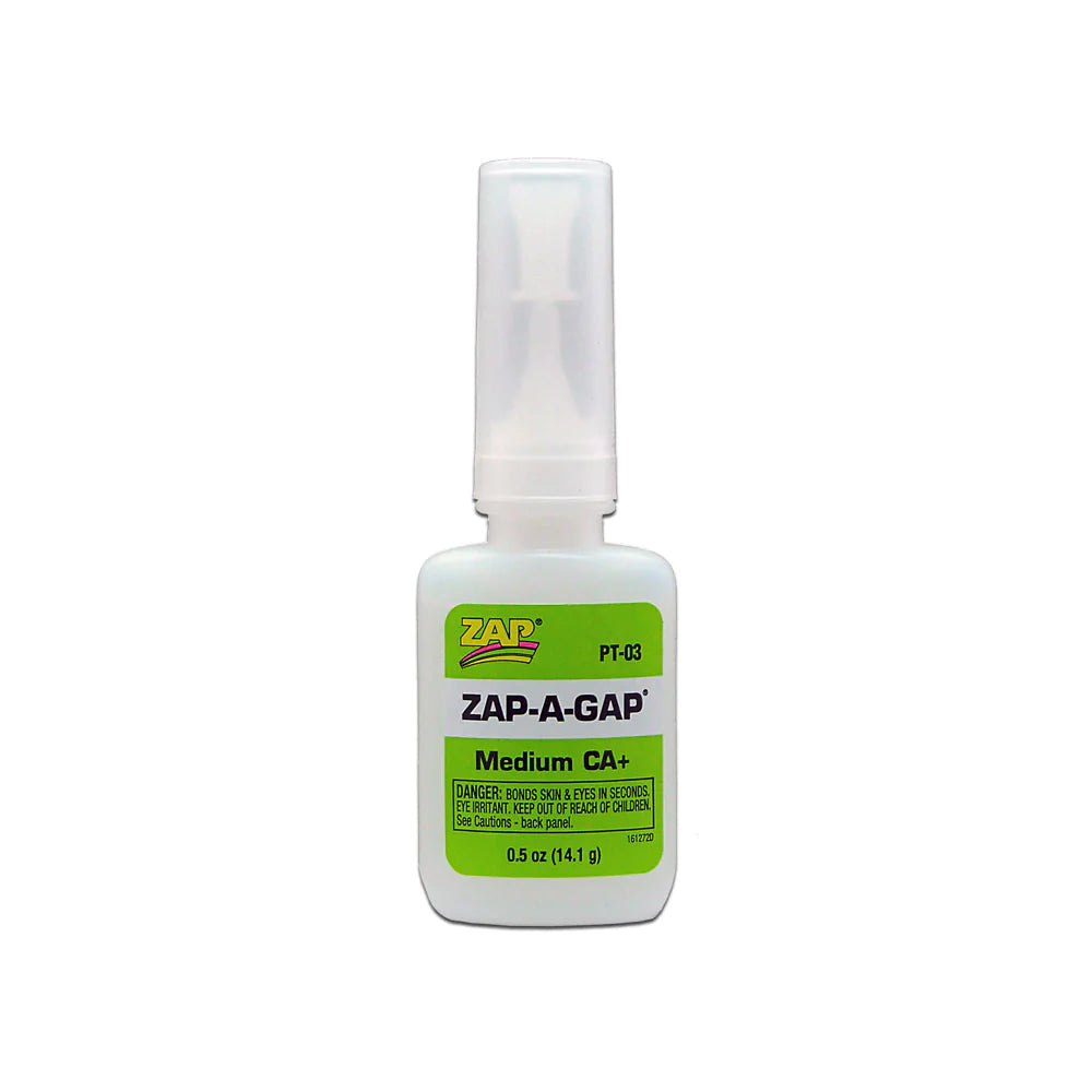 Zap - Zap-A-Gap CA+ Glue 1/2oz Medium