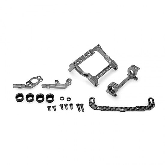 PN Racing Mini-Z MR02/03 93-102mm Multi Motor Mount (Black)