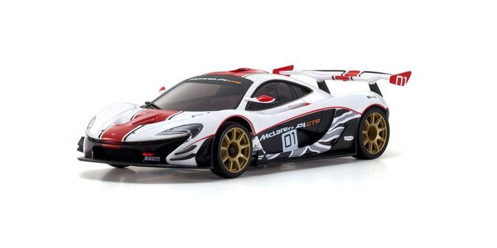 Kyosho - MINI-Z RWD Series Ready Set McLaren P1™ GTR White/Red