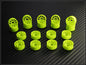 PN Racing Mini-Z 2WD Machine Cut 10 Spoke Front Wheel F2 Yellow