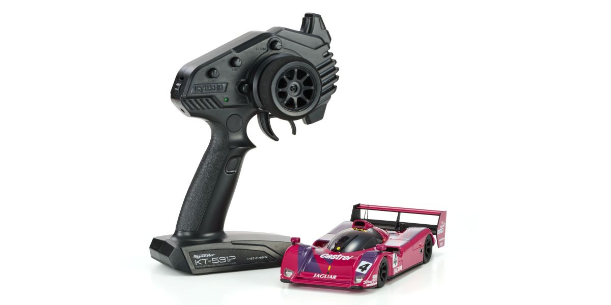 Kyosho - MINI-Z RWD MR-04 readyset JAGUAR XJR-14 No.4 LM 1991 32369LE