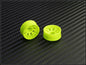 PN Racing Mini-Z 2WD Machine Cut BBS Front Wheel F3 Yellow