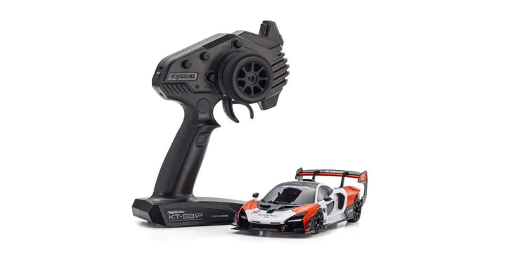 Kyosho MINI-Z RWD readyset McLaren Senna GTR White/Red 32340WR