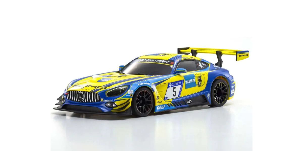 Kyosho ASC MR03W-MM Mercedes-AMG GT3 Blue/Yellow MZP247BLY