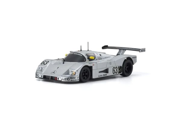 Kyosho - MINI-Z RWD Series Ready Set Sauber-Mercedes Gruppe-C-Rennsportwagen C9, Nr.63, LM 1989