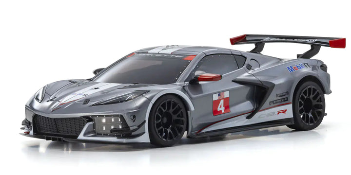 Kyosho - MINI-Z RWD MR-04 readyset CHEVROLET® CORVETTE® C8.R Gunmetal / White