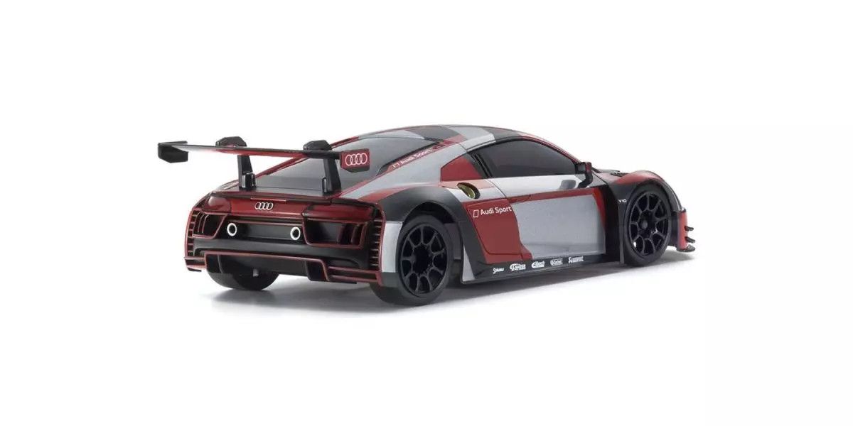 Kyosho - MINI-Z RWD MR-04 readyset Audi R8 LMS 2016 “Gray/Red” 32357RGB