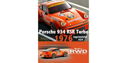 Kyosho - MINI-Z RWD MR-04 readyset Porsche 934 RSR Turbo 1976 Jagermeister #24 32368EM
