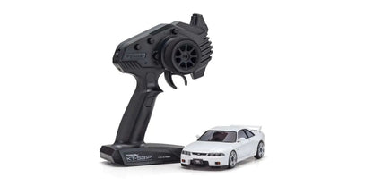 Kyosho - MINI-Z AWD NISSAN SKYLINE GT-R V.Spec (R33) with LED/Gyro unit White