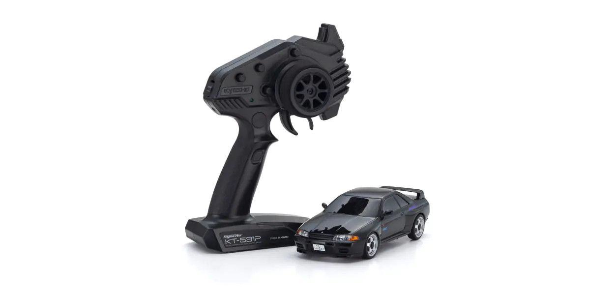 Kyosho - MINI-Z AWD NISSAN SKYLINE GT-R R32 V-SPECⅡ NEW ANIMATION FILM INITIAL D 32652ID