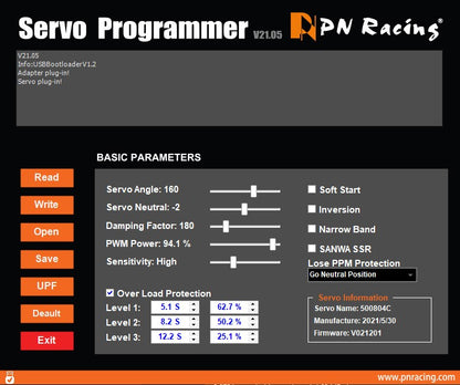 PN Racing USB Programmer for Anima V3 V4 Servo and V4 Micro Servo Board