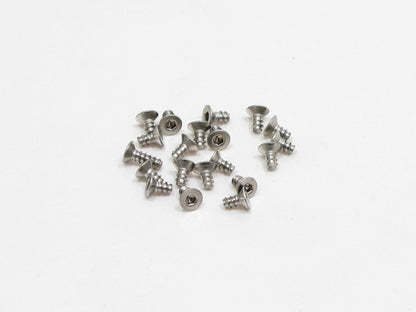 PN Racing M2x4 Countersink Stainless Steel Hex Plastic Screw (20pcs)