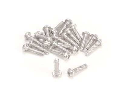 PN Racing M2x8 Stainless Steel UFO Head Hex Machine Screw (20pcs)