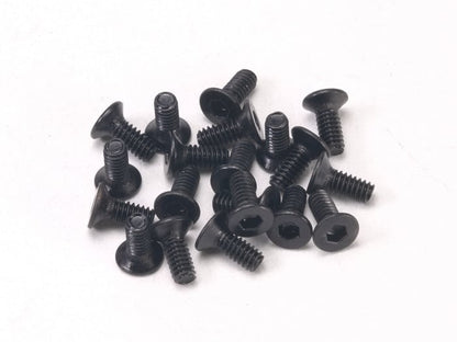 PN Racing M2x5 Countersunk Hardened Carbon Steel Hex Machine Screw (20pcs)
