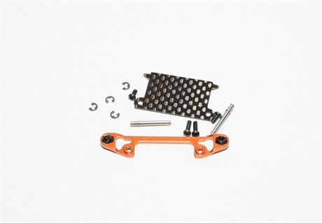 PN Racing Mini-Z MR03 Pro Front Lower Arm Set Wide (Orange)