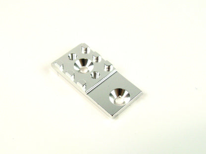 PN Racing PNR2.5W Chassis Alloy RM MM T-Bar Mount (Silver)