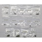 GL Racing - GLF-1 Stainless Steel Screw Set