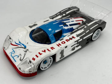 Silver Horse RC - Sauber C9 Lexan Roof and Lexan Wing Kit