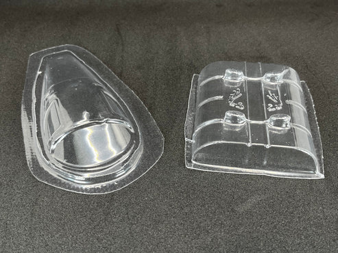 Silver Horse RC - Sauber C9 Lexan Roof and Lexan Wing Kit