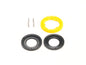 PN Racing PNWC Mini-Z Enclosed Cover Kit Spur Gear 64P 53T (Yellow) for Gear Differential