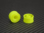 PN Racing Mini-Z 2WD Machine Delrin Cut Yellow Formula 11x19mm Flanged Wheel R0